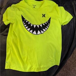 Hurley Kids Neon Yellow Smiley Tee